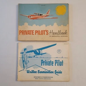 Vintage Private Pilots Handbook & Written Examination Guide 60s Federal Aviation - Bild 1 von 23
