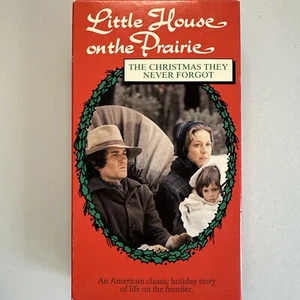 Little House on The Prairie The Christmas They Never Forgot VHS Tape - Picture 1 of 2