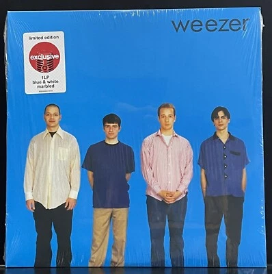 Weezer ~Blue Album~ Vinyl LP 2020 Target Exclusive Blue Marble Ltd. Edition - Image 1 of 3