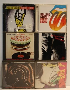 Rolling Stones CD Lot 8 CDS Various Titles - Imagen 1 de 10