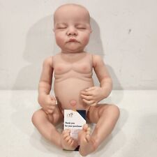 Sleeping Reborn Baby Doll Life-like  Baby Boy Realistic Newborn Articulated 15"