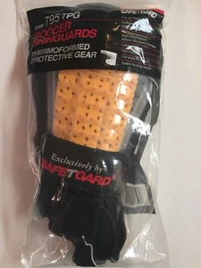 SafeTGard - Soccer Shinguards JUNIOR 795 TPG Yellow - NEW!!! - Picture 1 of 3
