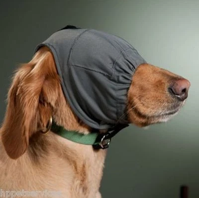 Thundershirt Thundercap for dogs. For excessive barking, anxiety, or fear.  - Image 1 of 4