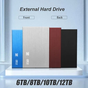 6/8/10/12TB Zewnętrzny dysk twardy Szybka transmisja Przenośny USB - Zdjęcie 1 z 28