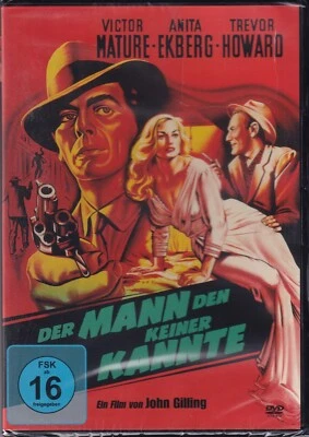 Der Mann den keiner kannte DVD Seltener 50er Jahre Film Deutsch FSK 16 NEU #T879