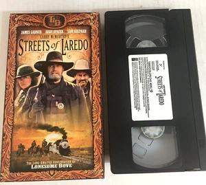 Streets of Laredo  James Garner Sam Shepard VHS tape Ships Free With Tracking - Picture 1 of 2