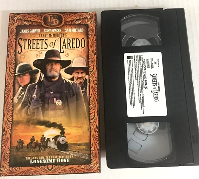 Streets of Laredo  James Garner Sam Shepard VHS tape Ships Free With Tracking - Image 1 of 2
