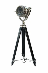 Vintage Style Room Standing Floor Lamp On Tripod Vintage Studio Spot Light Decor - Picture 1 of 4