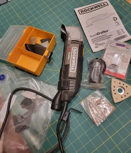 Rockwell Sonicrafter Oscillating Multi-Tool With Accessories - Picture 1 of 6