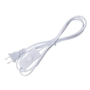 303 Button Switch Plug Wire for Desk Lamp with 1.8m Line Length Power Cord New - Picture 1 of 11