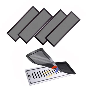 Floor Vent Covers Magnetic PVC Vent Mesh Cover,4 x 10 Inch Air Vent Screen Co... - Picture 1 of 7
