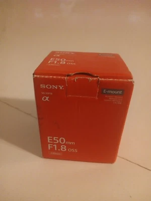 Lente Sony E 50 mm f/1,8 Foto 1 de 4