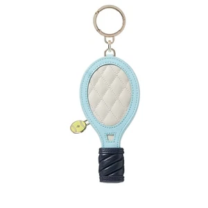 Kate Spade Grand Slam Small 3D Tennis Racquet Coin Purse Bag Charm - Picture 1 of 8