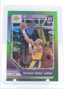 KAREEM ABDUL-JABBAR 2024-25 DONRUSS OPTIC LEGENDS LIME GREEN /149 Q0027 - Picture 1 of 2