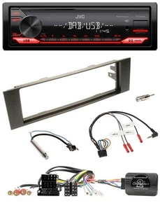 JVC MP3 DAB 1DIN Lenkrad USB Autoradio für Audi A3 (2003-2006) - Bild 1 von 10