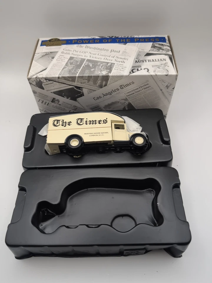 MATCHBOX COLLECTIBLES YPP02 1931 Morris Van London The Times POWER OF THE PRESS - Image 1 of 3