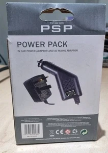 Fuente de alimentación del Reino Unido Sony PSP en cargador de coche Playstation cometa marcada en caja nuevo  - Imagen 1 de 3