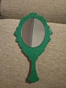 Specchio bifacciale One Target Bullseye Wicked ~ Glinda Elphaba verde rosa - Foto 1 di 2