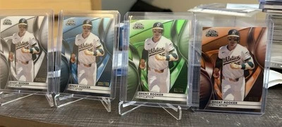 2025  Topps Black Brent Rooker 4 Card Rainbow Lot /199, /150, /99, /25 🔥 - Image 1 of 2