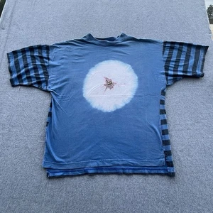 Ocean Pacific OP T-Shirt mittelblau Tie die Surf Surfen Skater 80er 90er Vintage - Bild 1 von 10