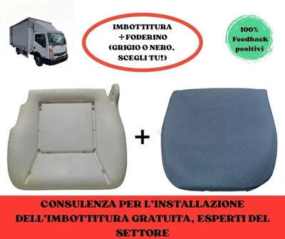RICAMBIO IMBOTTITURA SEDUTA CON FODERINO / COPRISEDILE PER NISSAN CABSTAR - Immagine 1 di 4