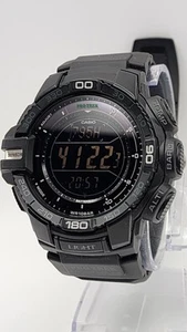 Casio ProTrek PRG270 3415 Solar Triple Sensor Watch Black Grey Compass Thermome - Picture 1 of 12