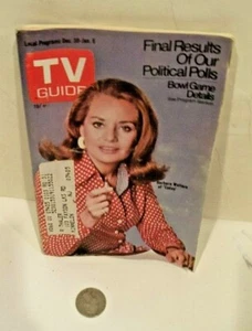 young BARBARA WALTERS TODAY vintage TV Guide cover 1972 - Picture 1 of 5