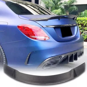 Alerón trasero de fibra de carbono para Benz W205 C200 C43 C63 2015-20 - Imagen 1 de 12