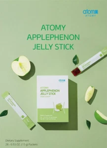 Atomy Applephenon Jelly Stick 15g 28pcs Polyphenol Weight Loss Plant - Picture 1 of 6