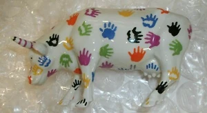 Handsome #9153 Cow Parade CowParade Holdings Corp 2000 Very Rare Retired - Picture 1 of 7