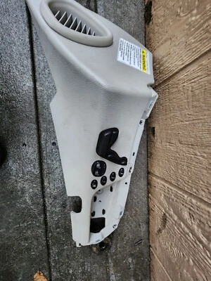 MERCEDES-BENZ W220 S430 S500 RIGHT PASSENGER FRONT INTERIOR DOOR PANEL TRIM GRAY - Image 1 of 2