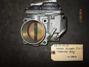 08 09 10 11 HONDA ACCORD 2.4L THROTTLE BODY BOX-10819 *See item description* - Picture 1 of 1