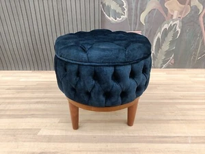 Chesterfield ottoman, Bean bag stool, Barrel stool, Dressing table stool, - Picture 1 of 11