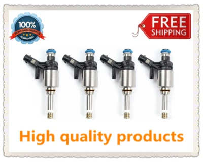 4x Inyectores de combustible para Volkswagen BEETLE CC EOS PASSAT PASSAT CC TIGUAN JETTA2.0T Foto 1 de 4