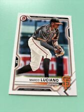 (100) BD-131 MARCO LUCIANO - SF GIANTS 2021 BOWMAN DRAFT PROSPECT - LOT OF 100