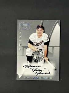 Donruss Signature Series 2001 apodos notables Harmon Killebrew Killer/100 - Imagen 1 de 2