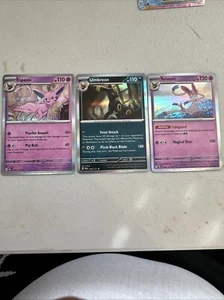 Espeon Umbreon Sylveon Prismatic Evolution - Bild 1 von 2