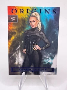 2023 WWE Chronicles - Panini - Blue - /99 - # 135 Charlotte Flair - Picture 1 of 2