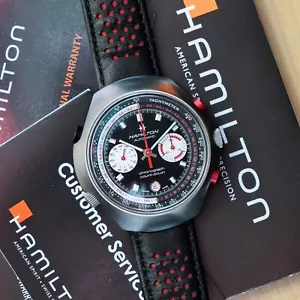 HAMILTON American Classic Chrono-Matic 50 Watch H516160 Limited Edition IN BOX! - Picture 1 of 16