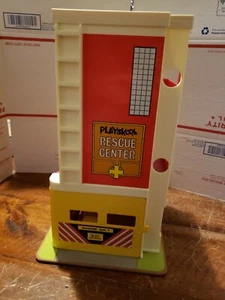Playskool Familiar Places Rescue Center Playset With Box 1973 - Picture 1 of 12
