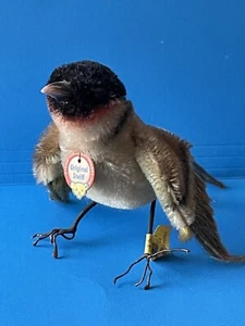 Originale STEIFF Bird 51% lana 49% cotone doppio ID - Foto 1 di 24
