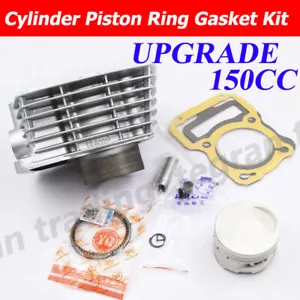 150CC Big Bore Cylinder Piston Kit 62mm For Honda XR 125 L NXR125 XR125L BROS - Picture 1 of 7