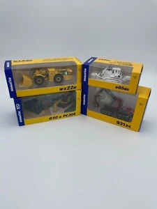Komatsu Official Diecast 1:87  Set of 4 Models Japan Exclusive Miniature Set NEW - Foto 1 di 13