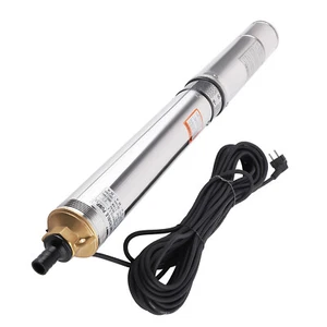 1100W Pompa Sommersa for Pozzi Profonda 4" Pompa Elettrica con Cavo 6600 L/H - Picture 1 of 12