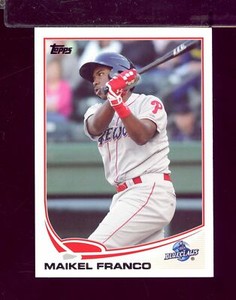 2013 Topps Pro Debut MAIKEL FRANCO #102 Phillies Rookie (JN4)