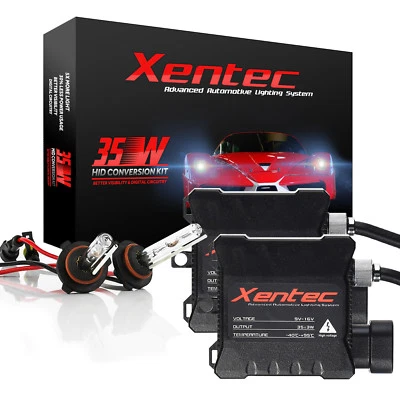Xentec 35W 55W Dual Bulb Headlight HID Kit Halogen High+HID Low H4 H13 9004 9007 - Image 1 of 4
