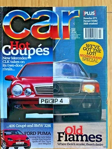 Car magazine, July 1997 - Mercedes CLK, Peugeot 406 Coupe, Ford Puma - Picture 1 of 3