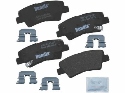 Juego de pastillas de freno traseras para Hyundai Accent 2012-2017 Bendix 69619ZG 2013 2014 2015 Foto 1 de 2