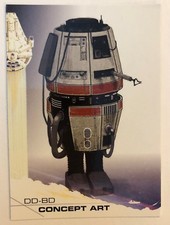 2018 Topps Solo Star Wars Story #95 DD-BD Concept Art NrMint-Mint