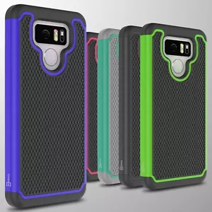 Funda protectora rígida híbrida resistente para teléfono híbrido para LG G6 / G6 Plus - Imagen 1 de 16